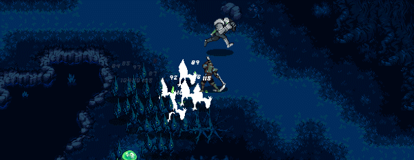 Quick little gameplay GIF from our Kickstarter trailer, coming soon!